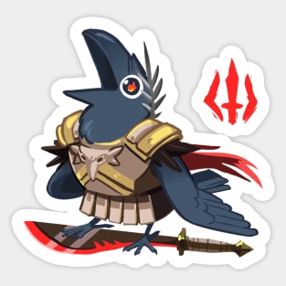 Ares Crow Sticker